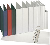Presentatieringband Esselte A4 4-rings O-mech 16mm wit - 49700-3