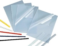 Voorblad Quantore A4 PVC 300 micron transparant 100 stuks-1
