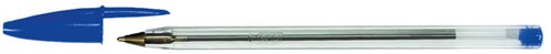 Balpen Bic Cristal medium blauw doos à  90+10 gratis