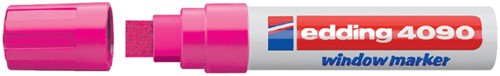 Krijtstift edding 4090 window schuin 4-15mm neon roze blister à 1 stuk-3