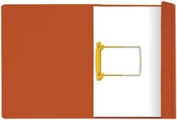 Clipmap Secolor A4 100% gerecycled karton 250gr rood verpakt per 10 stuks