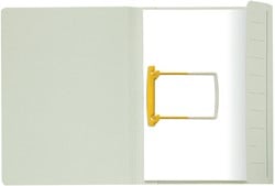 Clipmap Secolor A4 100% gerecycled karton 250gr grijs verpakt per 50 stuks