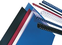 Voorblad GBC A4 Polycover 300micron zwart 100 stuks-1
