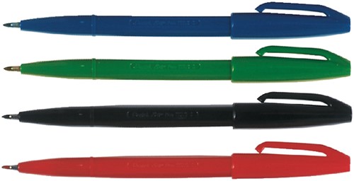Fineliner Pentel Signpen S520 medium zwart-3