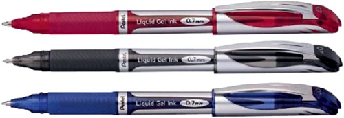 Rollerpen Pentel BL57 Energel medium blauw-3