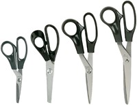 Schaar Quantore 140mm +plastic handvat zwart-3
