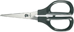 Schaar Quantore 140mm +plastic handvat zwart