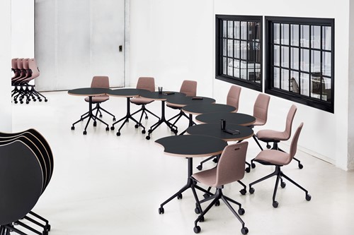 HOWE AS100 stoel - Zwart - C09U - Zwart - B7-2