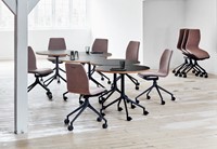 HOWE AS400 tafel - Wit - Zwart - B7 - Zwart - B7-3