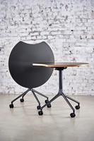 HOWE AS400 tafel - Wit - Zwart - B7 - Zwart - B7-2