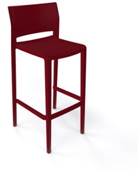Bakhita barkruk rood - 103 cm (Bakhita 76)