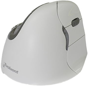 BakkerElkhuizen Evoluent4 muis White Bluetooth (rechtshandig) for MAC