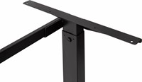 Euroseats bureau standaard - instelbaar frame - 120 x 80 cm - Natuur eik (T600) - Zwart (RAL9005)-3