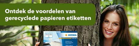 Ontdek de voordelen van etiketten gemaakt van gerecycled papier
