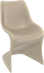 Bloom stapelbare stoel taupe