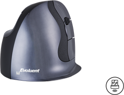 BakkerElkhuizen Evoluent D muis klein draadloos