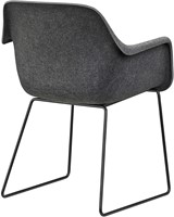 BUUR Felt stoel (gemaakt van PET-flessen) - Blazer CUZ1E – Surrey - Antraciet-2