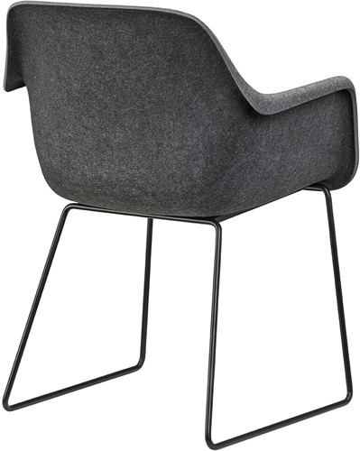 BUUR Felt stoel (gemaakt van PET-flessen) - Blazer CUZ1E – Surrey - Antraciet-2