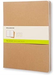 Moleskine Cahier Journals XL Plain Kraft