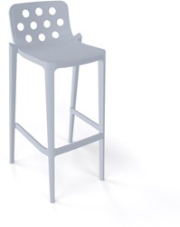 Isidoro barkruk lichtgrijs - 103 cm (Isidoro 76)