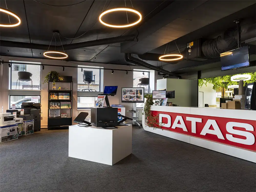 De balie van Datas Leeuwarden