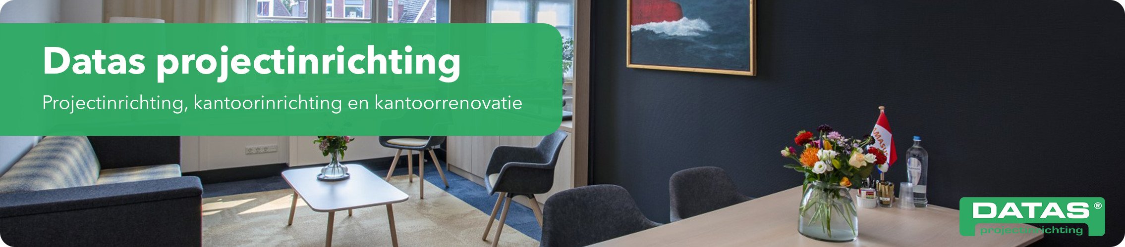 Projectinrichting en kantoorinrichting van Datas Kantoor Kompleet