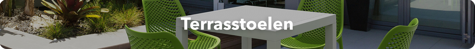 Terrasstoelen en terrasmeubels voor op kantoor
