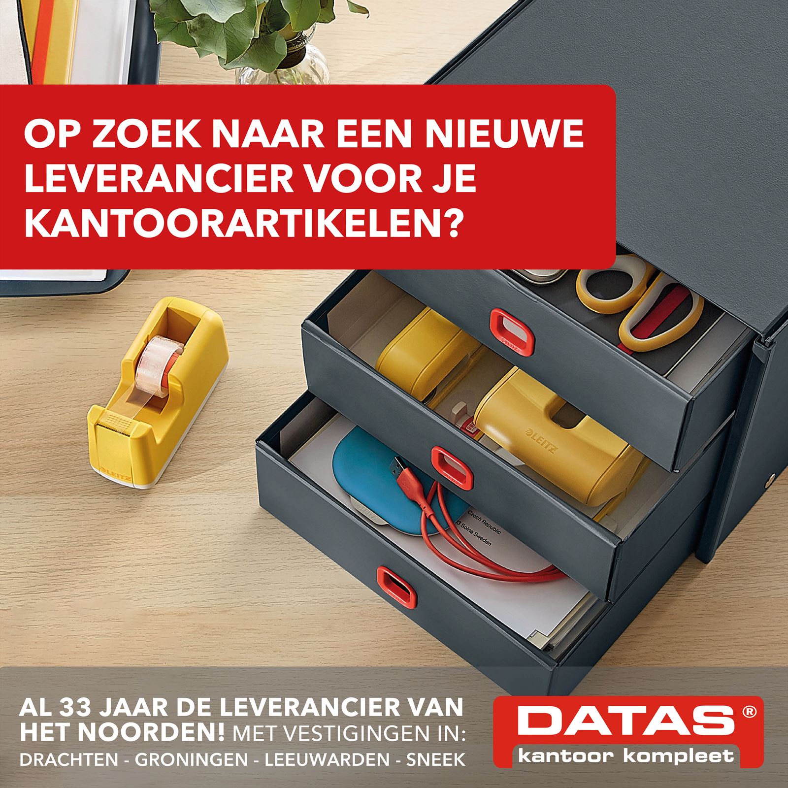 Nieuwe leverancier