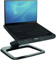Fellowes Hana luxe laptopstandaard met USB (gasveer en van hout)-2