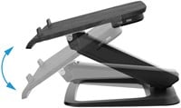 Fellowes Hana luxe laptopstandaard met USB (gasveer en van hout)-3