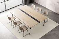 HOWE Folding Surfaces - vergadertafel - 240 x 160 cm - Zonder - Wit (Laminaat) - L210-3