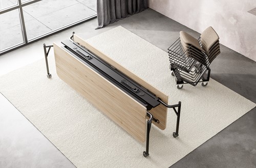 HOWE Folding surfaces vergadertafel ingeklapt