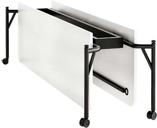 HOWE Folding Surfaces - vergadertafel - 240 x 160 cm - Zonder - Wit (Laminaat) - L210-2