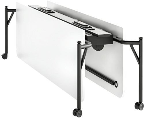 HOWE Folding Surfaces - vergadertafel - 240 x 160 cm - Met - Wit (Melamine) - M310-2