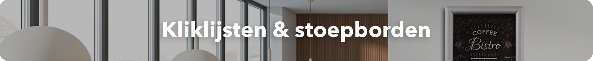 Het ruime assortiment kliklijsten en stoepborden van Datas Kantoor Kompleet