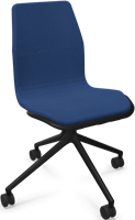 HOWE AS100 stoel - Blauw - C32U - Satijnzwart - B6