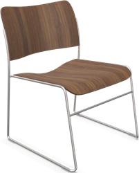 HOWE 40/4 lounge stoel hout