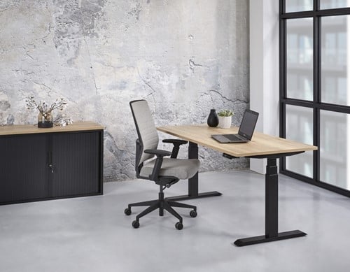 Orange Office zit sta bureau