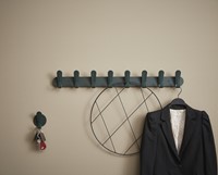 Functionals Krok HJH wandkapstok - 30 cm - Zwart-2