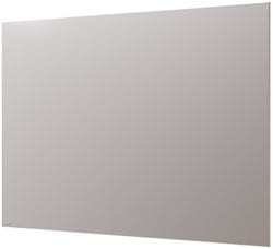 Legamaster glasbord 90x120cm Warm Grey rechte hoeken