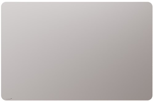 Legamaster glasbord 100x150cm Warm Grey ronde hoeken-2
