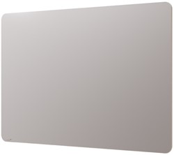 Legamaster glasbord 100x150cm Warm Grey ronde hoeken