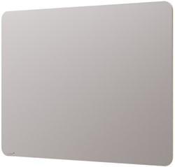 Legamaster glasbord 90x120cm Warm Grey ronde hoeken