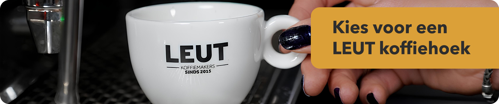 Ontdek de koffiehoek van LEUT!