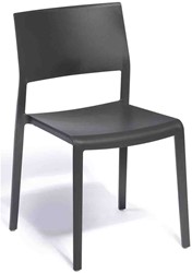 Lilibet terrasstoel zwart