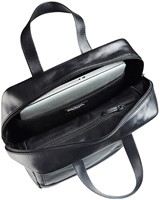 Maverick ALL BLACK - lederen rugzak met laptopvak 15" - zwart-2