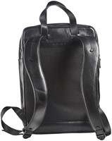 Maverick ALL BLACK - lederen rugzak met laptopvak 15" - zwart-3