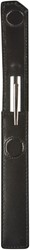 Maverick ALL BLACK - lederen pen etui voor 1 pen - zwart