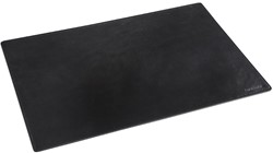 Maverick ALL BLACK - lederen bureau onderlegger - zwart