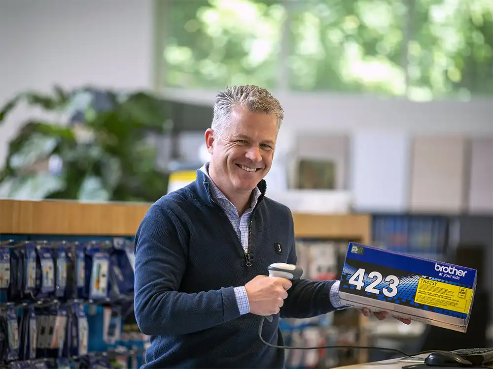 Medewerker Jeroen staat klaar in Drachten!